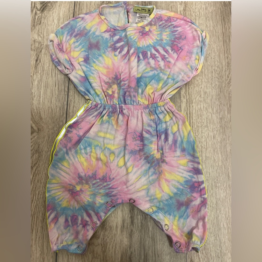 Little Mass Boutique 3 M Super Soft Tie Die Romper
